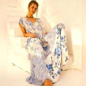 Free People Desert Flower Patchwork Dress XS